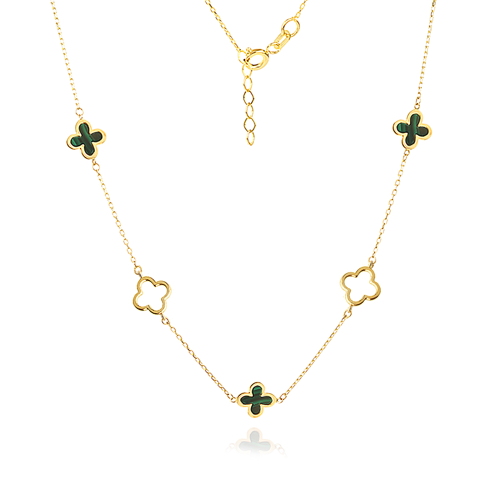 Arany nyaklánc Clover