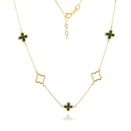 Arany nyaklánc Clover