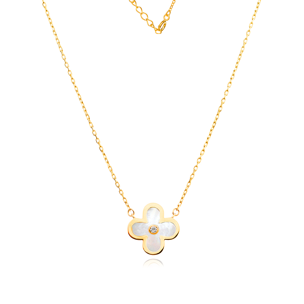 Arany nyaklánc Clover