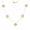 Arany nyaklánc Diamond Clover