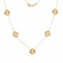 Arany nyaklánc Diamond Clover