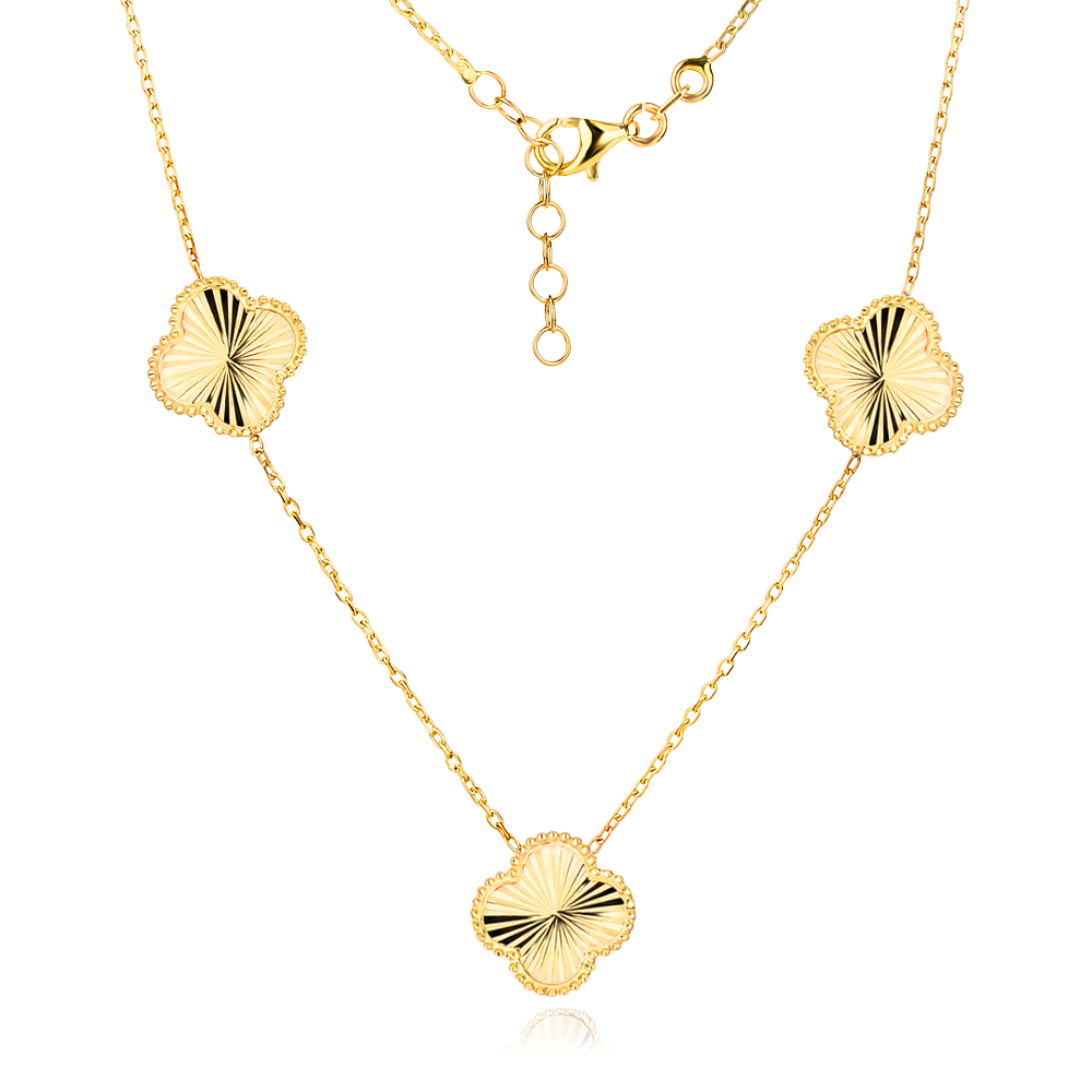 Arany nyaklánc Diamond Clover Arany nyaklánc Diamond Clover