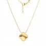 Arany nyaklánc Diamond Clover