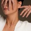 Arany Nyaklánc Cleef-fel Arany Nyaklánc Cleef-fel
