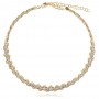 Arany choker nyakék Dorica Valoria
