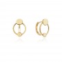Arany fülbevaló Dot Earrings
