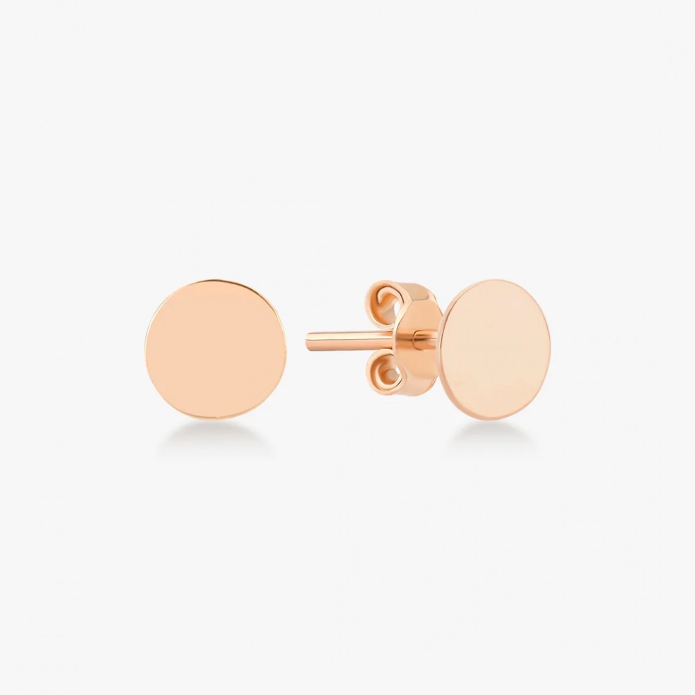 Arany fülbevalók Dot Earrings Arany fülbevalók Dot Earrings