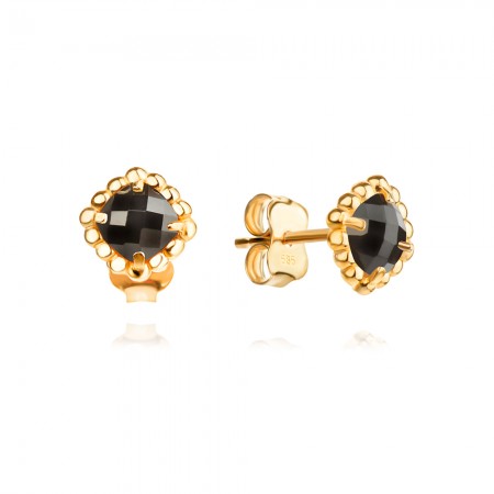 Arany fülbevaló Mone Onyx Arany fülbevaló Mone Onyx