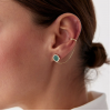 Arany fülbevaló Hera Malachite Arany fülbevaló Hera Malachite
