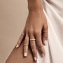 Ezüst gyűrű típusú karika 925 Trendy Trendy Collection