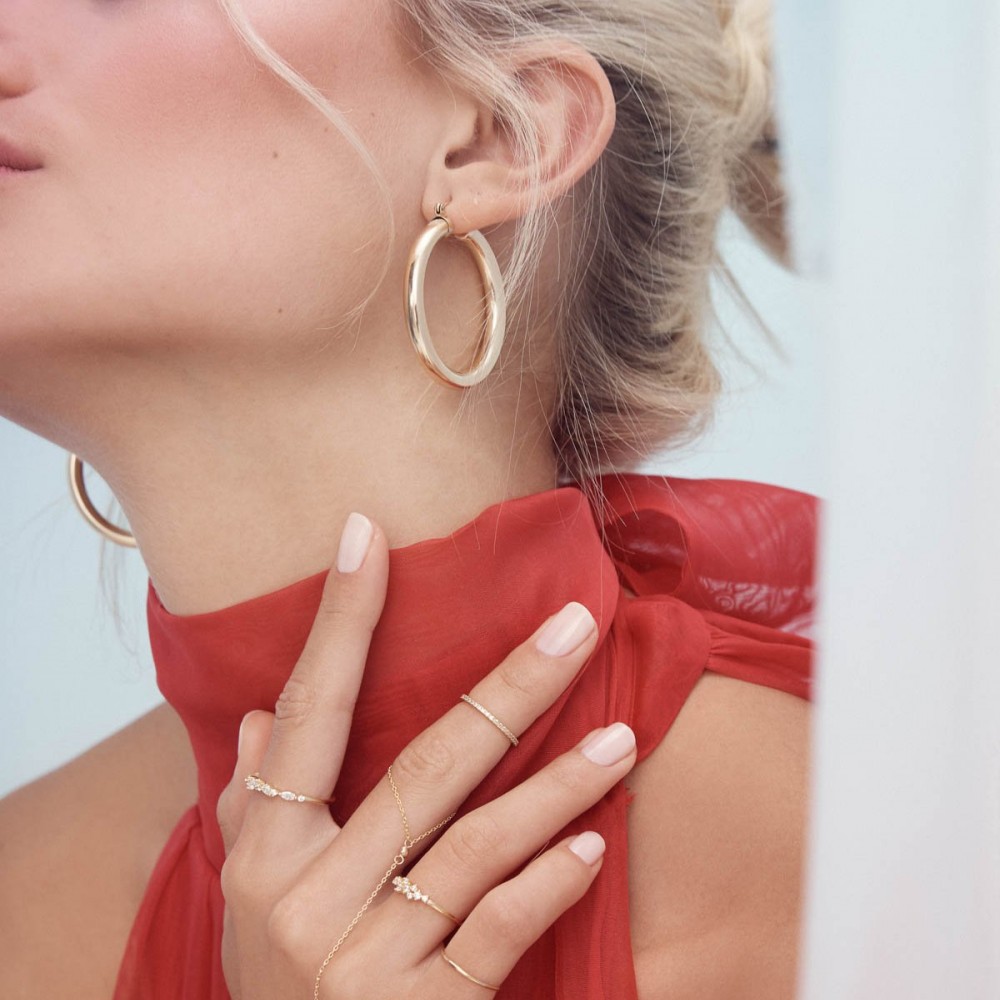 Ezüst gyűrű típusú karika 925 Trendy Trendy Collection