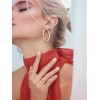 Ezüst gyűrű típusú karika 925 Trendy Trendy Collection