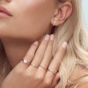 Ezüst gyűrű típusú karika 925 Trendy Trendy Collection