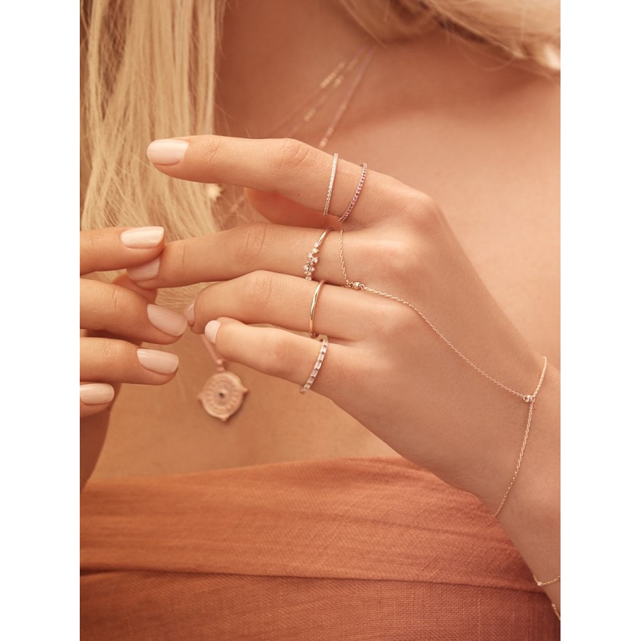 Ezüst gyűrű típusú karika 925 Trendy Trendy Collection