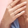 Ezüst gyűrű finom elhelyezésű fehér köbös cirkonium Swarovski 925 Trendy Collection Victoria Gold