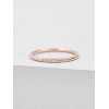 Ezüst gyűrű finom elhelyezésű fehér köbös cirkonium Swarovski 925 Trendy Collection Victoria Gold