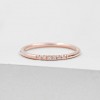 Ezüst gyűrű finom elhelyezésű fehér köbös cirkonium Swarovski 925 Trendy Collection Victoria Gold
