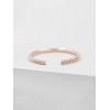 Ezüst gyűrű finom elhelyezésű fehér köbös cirkonium Swarovski 925 Trendy Collection Victoria Gold