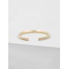 Ezüst gyűrű finom elhelyezésű fehér köbös cirkonium Swarovski 925 Trendy Collection Victoria Gold