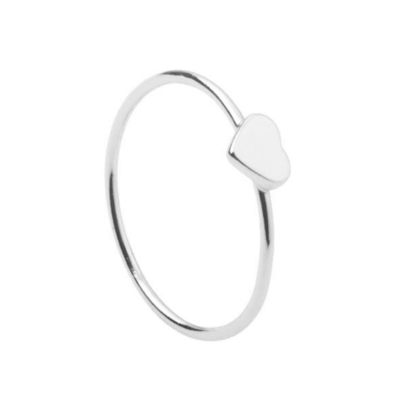 Ezüst gyűrű Heart 925