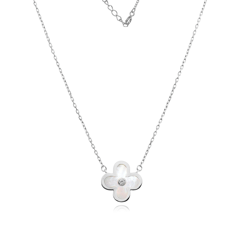 Ezüst nyaklánc Silver Clover