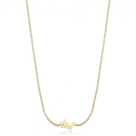 Ezüst choker Star Ezüst choker Star