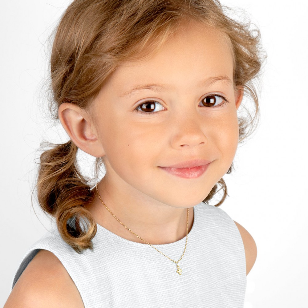 Arany nyaklánc Kereszt Mini Arany nyaklánc Kereszt Mini