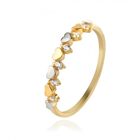 Arany gyűrű Love zircon Arany gyűrű Love zircon