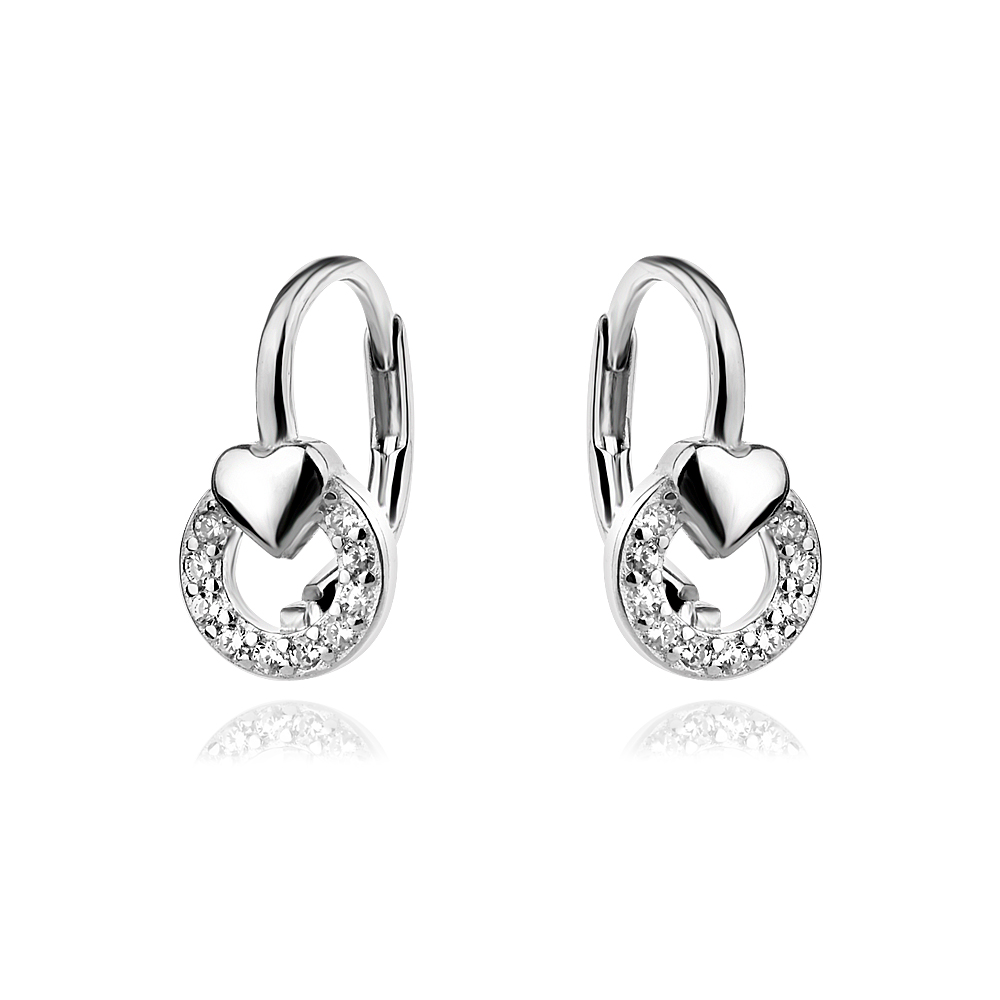 Gyermek ezüst fülbevaló Little Heart Gyermek ezüst fülbevaló Little Heart