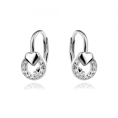 Gyermek ezüst fülbevaló Little Heart Gyermek ezüst fülbevaló Little Heart