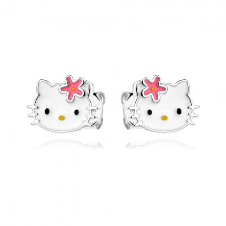 Gyermek ezüst fülbevaló Sweet Kitty Gyermek ezüst fülbevaló Sweet Kitty