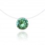 Peridot Green zsinóros nyaklánc