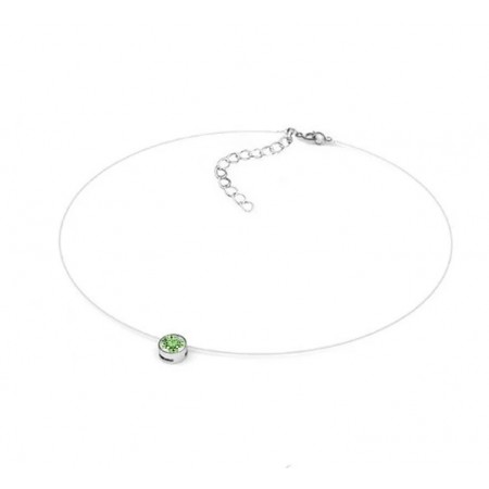 Peridot Green zsinóros nyaklánc Peridot Green zsinóros nyaklánc