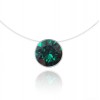 Emerald Green zsinóros nyaklánc