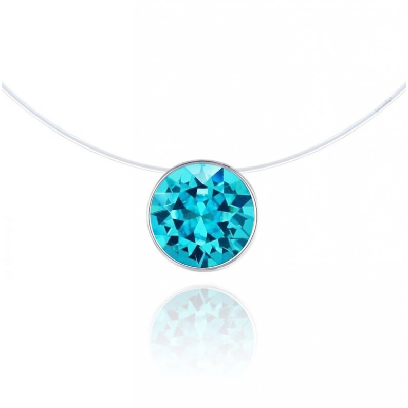 Blue Turquoise zsinóros nyaklánc