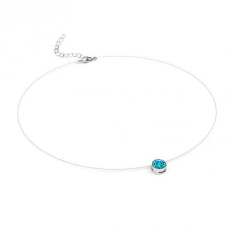 Blue Turquoise zsinóros nyaklánc Blue Turquoise zsinóros nyaklánc