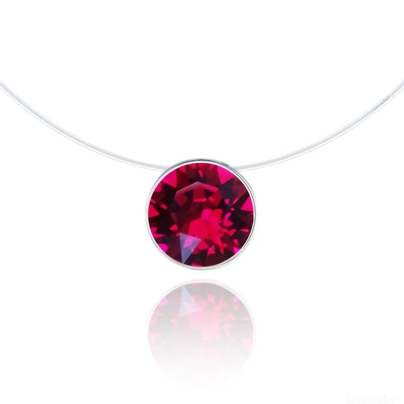 Ruby zsinóros nyaklánc Ruby zsinóros nyaklánc