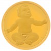 Arany medál babának lánynak 24K Arany medál babának lánynak 24K