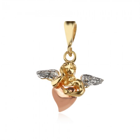 Arany medál Rose Heart Angel