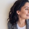 Ezüst fülbevaló karika Ezüst fülbevaló karika