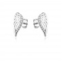 Ezüst fülbevaló Angel wings