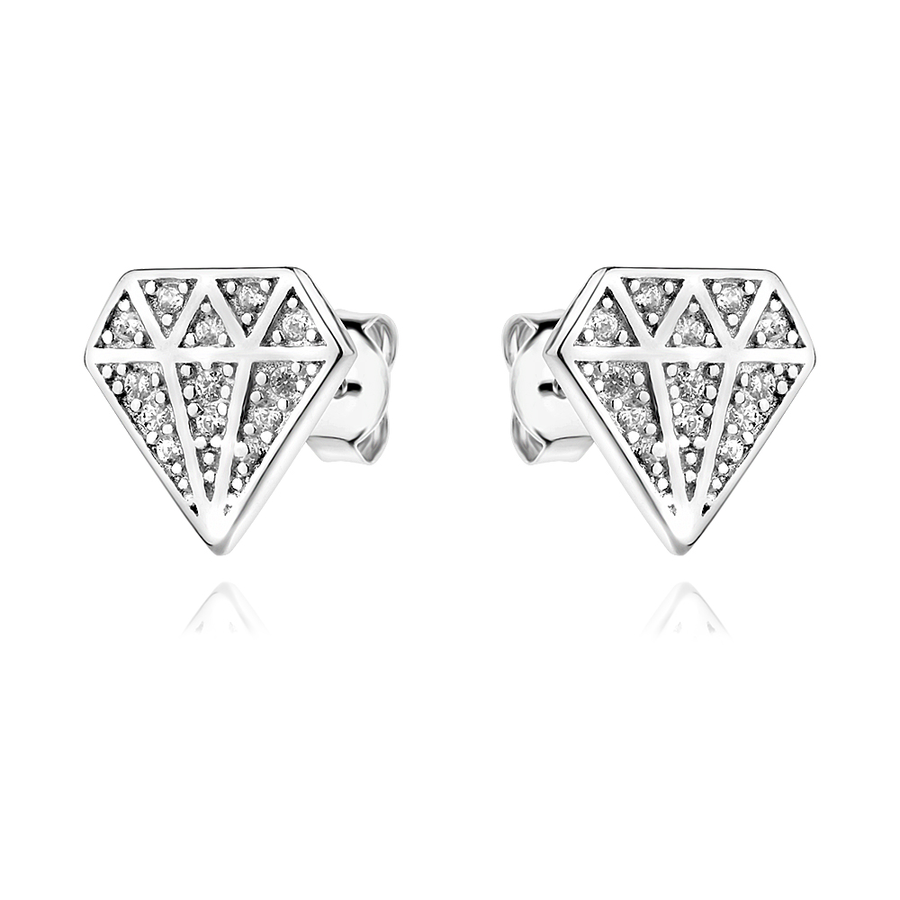 Ezüst fülbevaló Diamond Glow Ezüst fülbevaló Diamond Glow