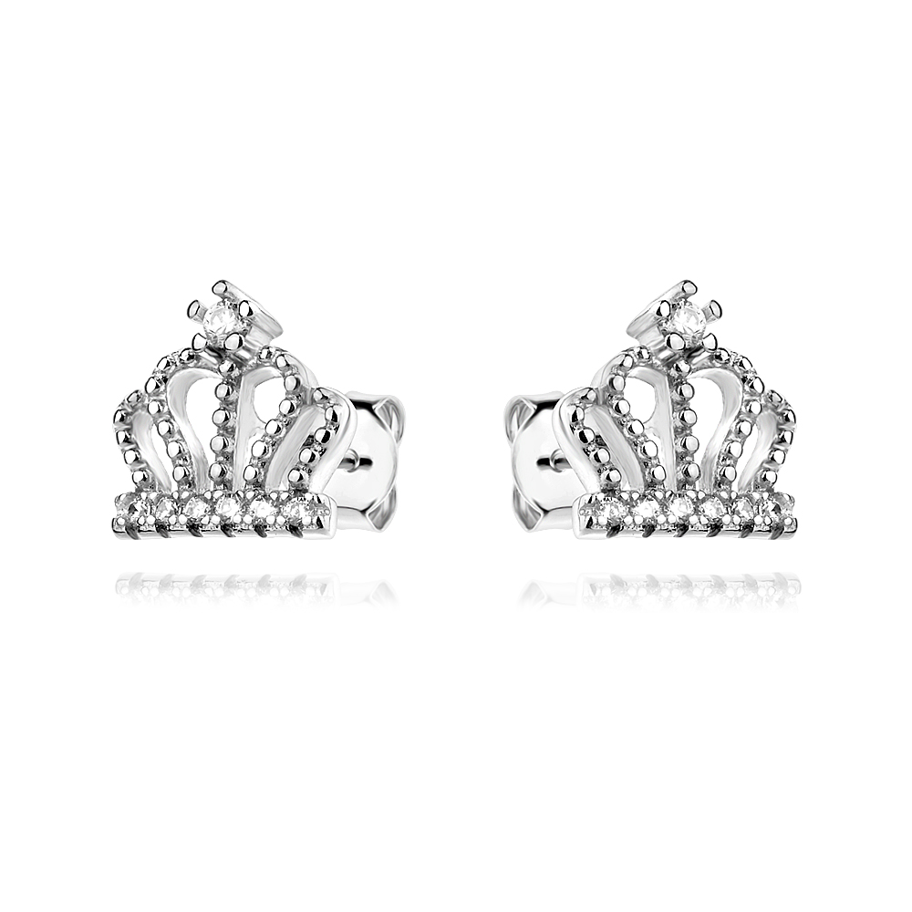 Ezüst fülbevaló Queen's Spark Ezüst fülbevaló Queen's Spark