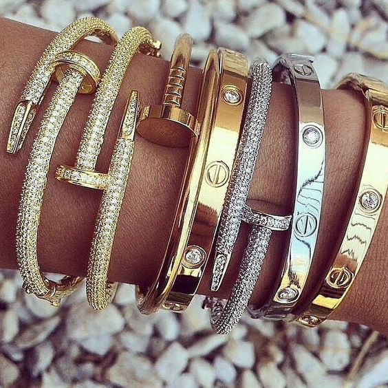 Ezüst karkötő CARTIER Ezüst karkötő CARTIER