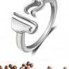 Ezüst gyűrű Coffe Ezüst gyűrű Coffe