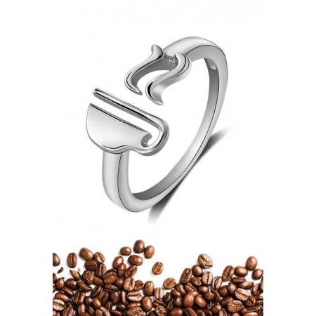 Ezüst gyűrű Coffe Ezüst gyűrű Coffe