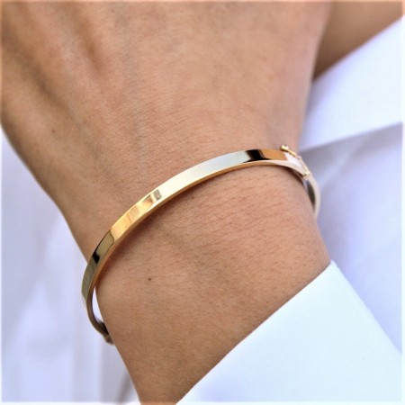 Arany merev karkötő Love Bangle Arany merev karkötő Love Bangle