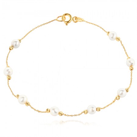 Arany Karkötő Pearls