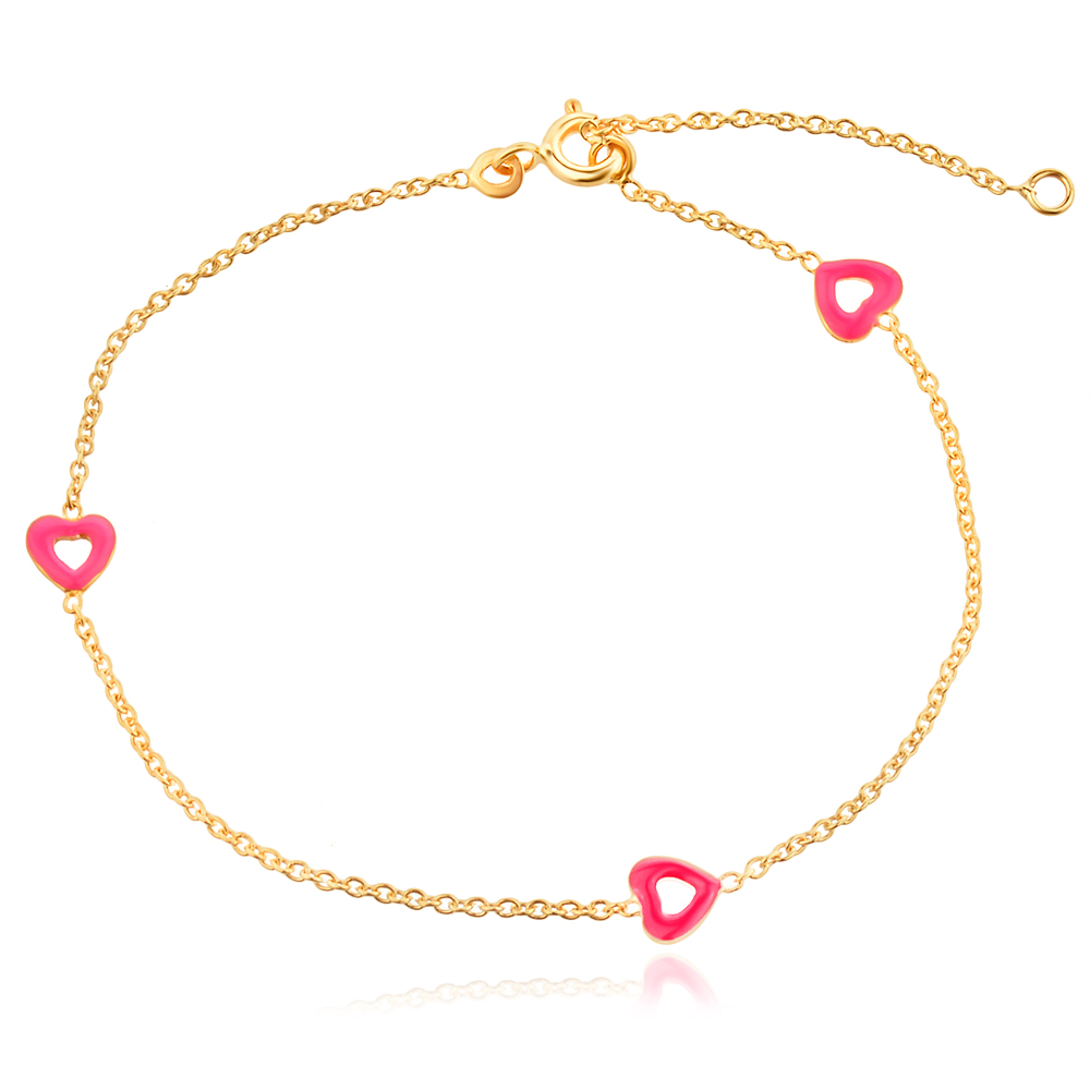 Color Heart Arany Karkötő Color Heart Arany Karkötő