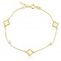Cleef Pearl aranykaróra